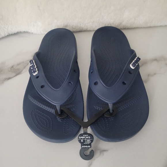 CROCS Shoes Crocs Classic Platform Flip Flops W2m1 Blue Jibbitz